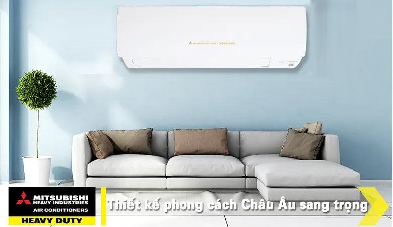 Công suất 18000BTU, phù hợp với phòng dưới 30m2